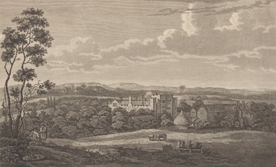 Heverin linna Kentin kreivikunnassa, Edward Hastedin teoksesta The History and Topographical..., 1777-90. tekijältä Richard Bernard Godfrey