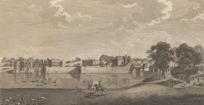 Leedsin linna, Kentin piirikunnassa, Edward Hastedin teoksesta The History and..., 1777-90. tekijältä Richard Bernard Godfrey