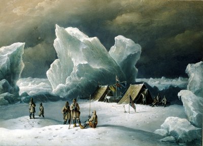 Kapteeni Markhamin pohjoisin leiri... tekijältä Richard Bridges Beechey