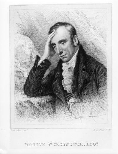 Henry Meyerin (1782-1847) kaivertama William Wordsworthin (1770-1850) muotokuva tekijältä Richard Carruthers