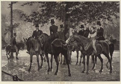 Terävä suihku rivissä, Hyde Park tekijältä Richard Caton Woodville junior