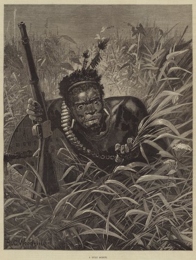Zulu-partiolainen tekijältä Richard Caton Woodville junior