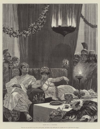 Cleopatra, kirjoittanut H Rider Haggard tekijältä Richard Caton Woodville junior