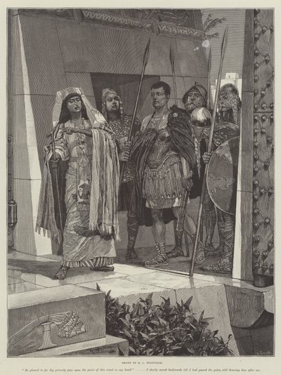Kleopatra, kirjoittanut H Rider Haggard tekijältä Richard Caton Woodville junior