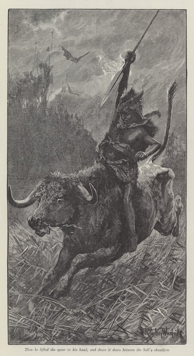 Nada lilja, kirjoittanut H Rider Haggard tekijältä Richard Caton Woodville junior