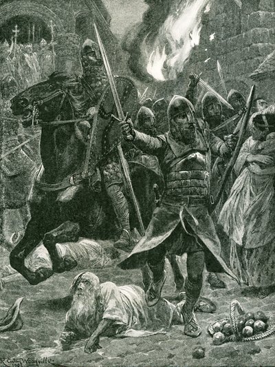 Vilhelm I:n tunnustamisen tulos, joulupäivä 1066 tekijältä Richard Caton Woodville junior