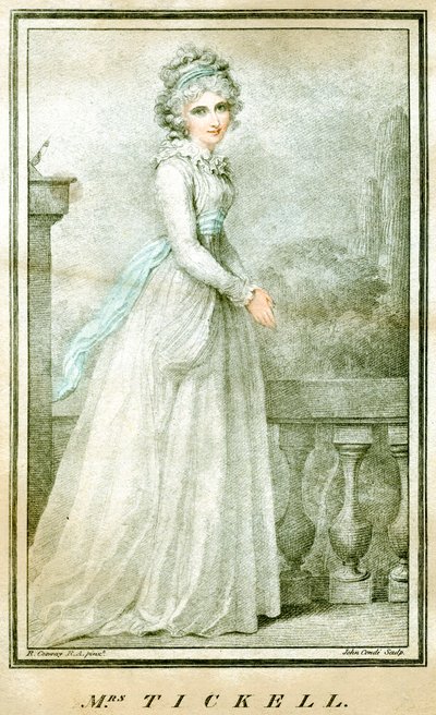 Rouva Tickell, 1780-1810 tekijältä Richard Cosway