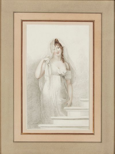 Madame Recamierin muotokuva 1777-1849. tekijältä Richard Cosway