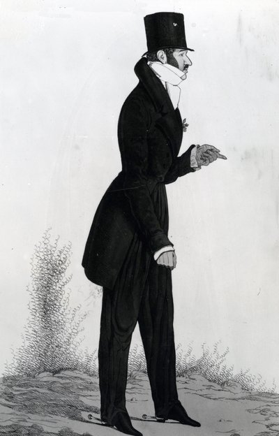 Edward Hughes Ball Hughes, Kultainen pallo, 1819 tekijältä Richard Dighton