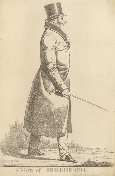 John Fane, Westmorlandin 11. jaarli; Näkymä Burghershistä tekijältä Richard Dighton