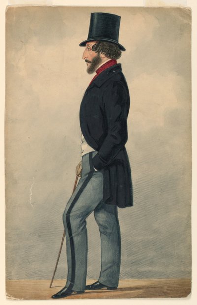 Lord Beauclerkin muotokuva tekijältä Richard Dighton