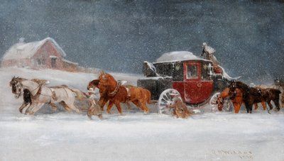 Valmentaja lumimyrskyssä tekijältä Richard Dodd Widdas