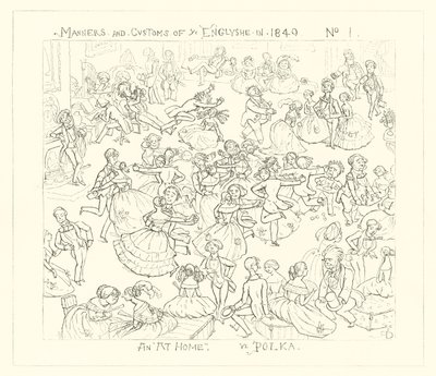1849, Kotona, Polka tekijältä Richard Doyle