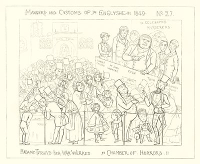 1849, Madame Tussauds Waxworks, Kauhujen kammio tekijältä Richard Doyle