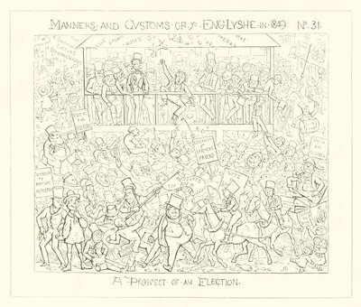 1849, Mahdollisuus vaaleihin tekijältä Richard Doyle