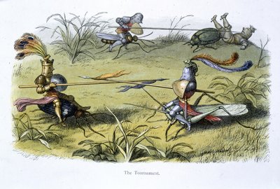 Haltiaritarit turnajailemassa tekijältä Richard Doyle