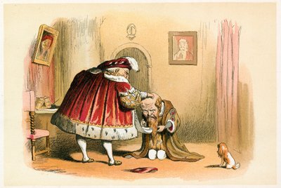 Kuningas Henrik VIII ja kansanedustaja tekijältä Richard Doyle