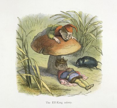 Tonttukuningas nukkuu tekijältä Richard Doyle