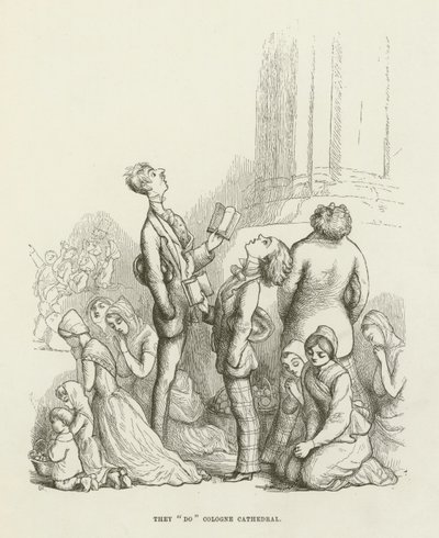 He tekevät Kölnin tuomiokirkon tekijältä Richard Doyle