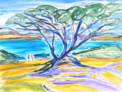 Sypressipuu, Carmel, 2019 tekijältä Richard Fox