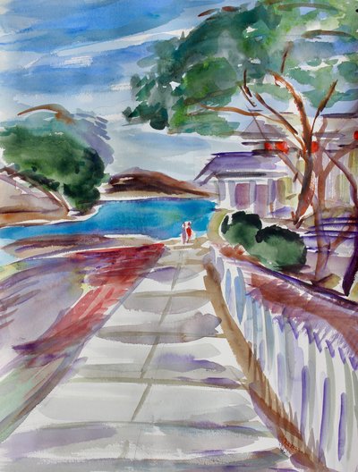 Polku suistoon, Benicia, 2017 tekijältä Richard Fox