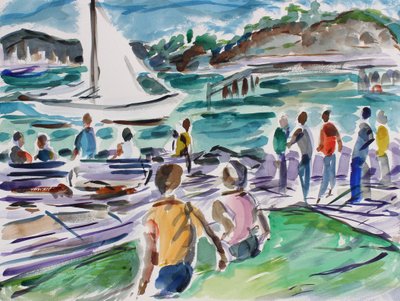 Tiburon Promenade, 2017 tekijältä Richard Fox