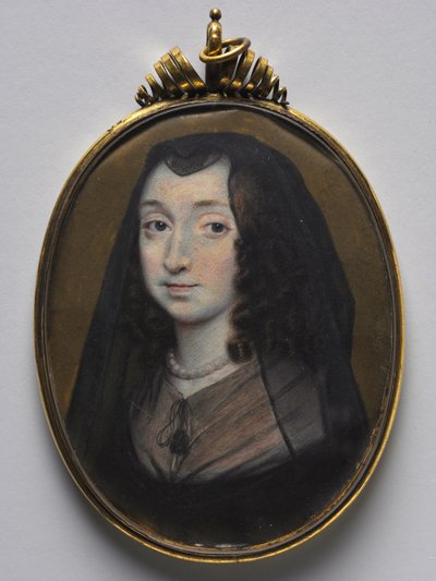 Muotokuva Elizabeth Morrisonista, Lady Capell of Hadham, n. 1650. tekijältä Richard Gibson