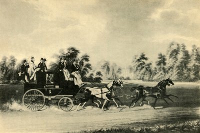 "The Taglioni Windsor Coach", c1837, 1941. tekijältä Richard Gilson Reeve