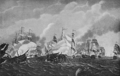 Toiminta pois San Domingosta, c1807 tekijältä Richard Harraden