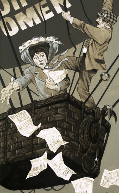 Suffragettiliike nousee ilmaan tekijältä Richard Hook