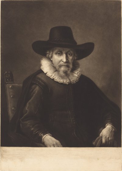 Burgomaster tekijältä Richard Houston after Rembrandt van Rijn