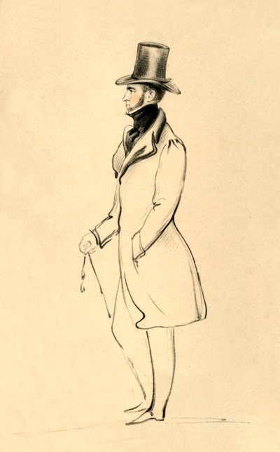 Pembrokeshire-mies - Pembroken jaarli, vuodelta 1841. tekijältä Richard James Lane