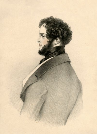Alfred Dorsay, 1833. tekijältä Richard James Lane