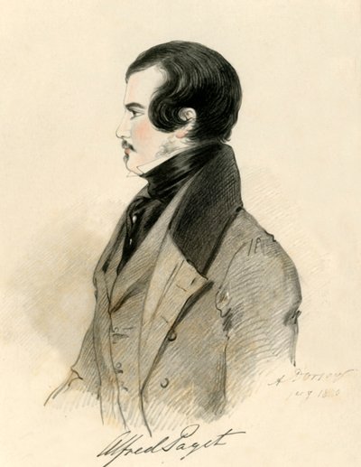 Alfred Paget, 1840. tekijältä Richard James Lane