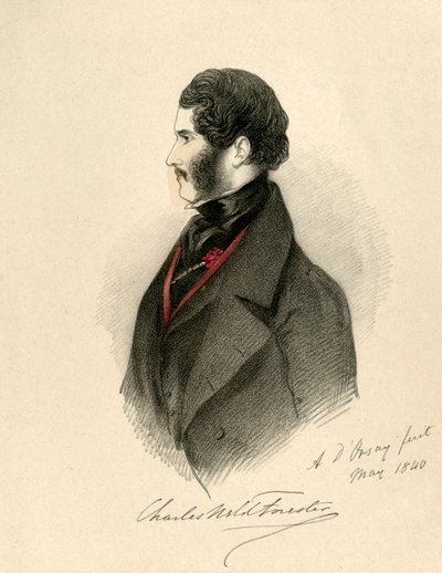 Charles Weld Forester, 1840. tekijältä Richard James Lane