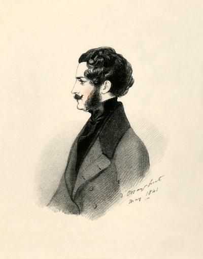 Edmund St John Mildmay, 1841. tekijältä Richard James Lane
