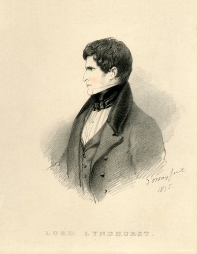 Lord Lyndhurst, 1835. tekijältä Richard James Lane