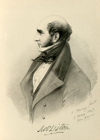 Robert Liston, 1847. tekijältä Richard James Lane