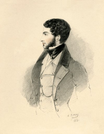 Kunniallinen George Byng M.P. myöhemmin varakreivi Enfield, 1833. tekijältä Richard James Lane