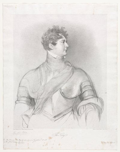Ison-Britannian kuningas George IV. tekijältä Richard James Lane