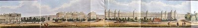 Clarence Terrace ja Sussex Place, yksityiskohta "Panoramic View around the Regent