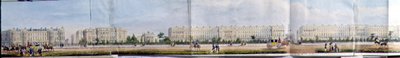 Ulster Terrace ja York Terrace, yksityiskohta "Panoramic View around the Regent