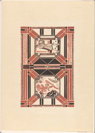 Kannen suunnittelu: Concertgebouw Amsterdam -ohjelma tekijältä Richard Nicolaüs Roland Holst