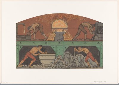 Disseny per a la pintura a la fira de Berlage: De Industriefinnish tekijältä Richard Nicolaüs Roland Holst
