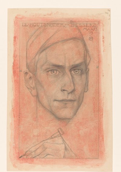 Puuveistäjä B. Essersin muotokuva tekijältä Richard Nicolaüs Roland Holst