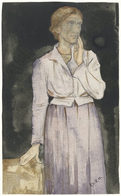 seisova nainen tekijältä Richard Nicolaüs Roland Holst