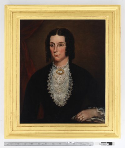 Sarah Scarvellin muotokuva, s. Redmond, 1855 tekijältä Richard Noble