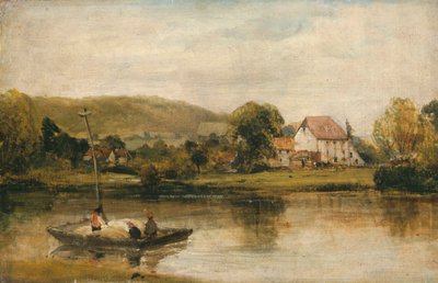 "Matala Normandiassa", 1821-1828 tekijältä Richard Parkes Bonington