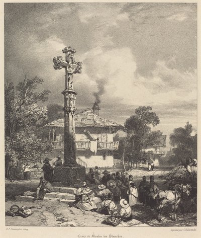 Moulin-les-Planchesin risti tekijältä Richard Parkes Bonington