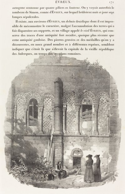 Saint-Taurinin kirkko, Evreux tekijältä Richard Parkes Bonington
